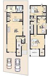 桜井台　新築戸建（Ｂ号地）全2区画