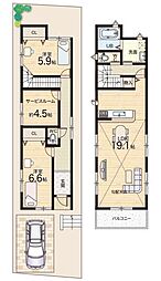 大山崎町大山崎茶屋前　新築戸建