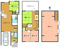 京都市右京区梅津林口町の一戸建て