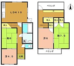 京都市西京区樫原蛸田町の一戸建て