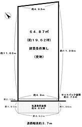 京都市西京区桂艮町の土地