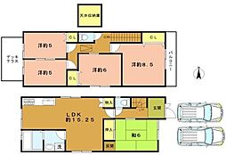 京都市北区紫野南舟岡町の一戸建て