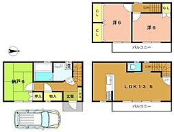 京都市南区吉祥院這登西町の一戸建て