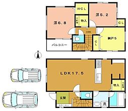 京都市西京区樫原比恵田町の一戸建て