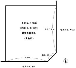 京都市右京区太秦棚森町の土地