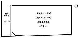 長岡京市粟生弁天芝の土地