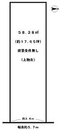 長岡京市神足雲宮の土地