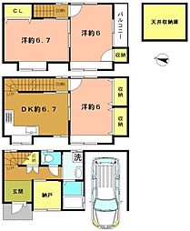 京都市南区久世殿城町の一戸建て