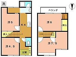 向日市鶏冠井町北井戸の一戸建て