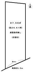 長岡京市今里１丁目の土地