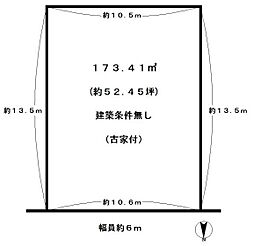 京都市西京区下津林佃の土地