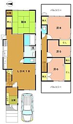 京都市西京区山田大吉見町の一戸建て
