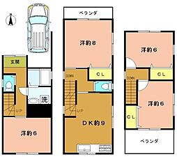 向日市寺戸町三ノ坪の一戸建て