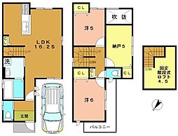 京都市西京区下津林中島町の土地