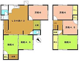 京都市右京区梅ケ畑高鼻町の一戸建て