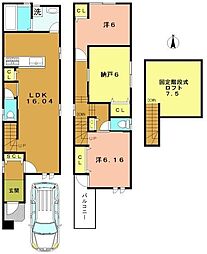 長岡京市馬場見場走り