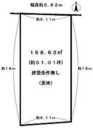 京都市右京区嵯峨北堀町の土地