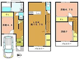 京都市右京区山ノ内西裏町の土地