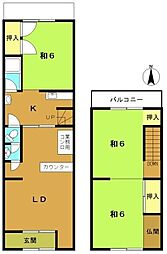 向日市寺戸町永田の一戸建て