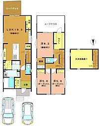 京都市西京区桂坤町の一戸建て