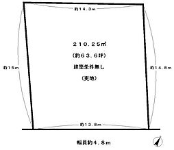 長岡京市高台1丁目の土地