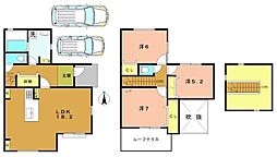 京都市西京区山田車塚町の一戸建て