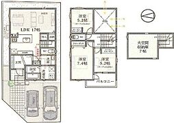京都市西京区桂坤町の一戸建て