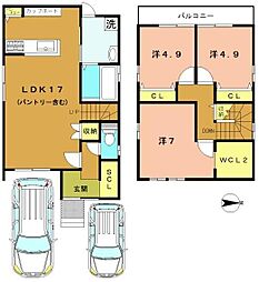 京都市右京区西京極徳大寺団子田町の土地