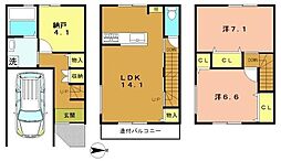 向日市寺戸町西田中瀬の一戸建て