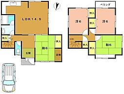 亀岡市本梅町東加舎三十代の一戸建て