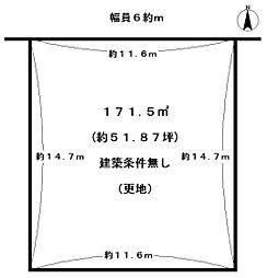 京都市西京区下津林佃の土地