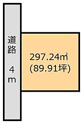 出流原町分譲地　4区画　D