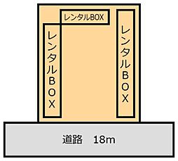 佐野市奈良渕町　レンタルBOX付き　売地