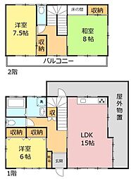 佐野市堀米町　中古住宅