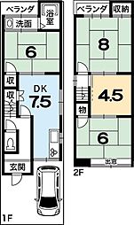 京都市伏見区醍醐岸ノ上町の一戸建て