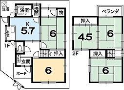 城陽市寺田西ノ口の一戸建て