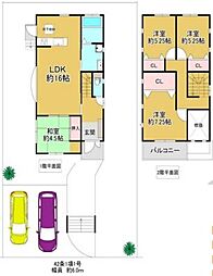 神戸市北区上津台６丁目の一戸建て