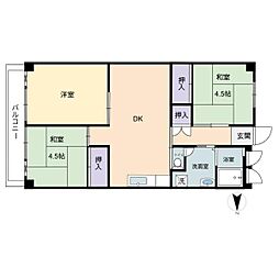 有野16団地西ビル　2階部分