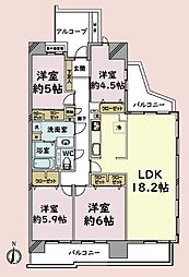 プラザ学園前1号棟