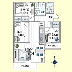 サニータウンにれの木台2−10号棟