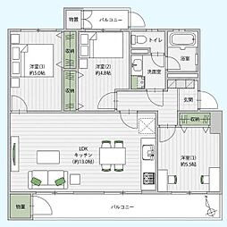 谷津遊園ハイツＣ棟