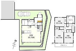 朝霞市根岸台７丁目の土地