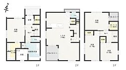 富士見市大字鶴馬の一戸建て