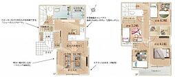 残り1棟、和光市白子3丁目　新築戸建3号棟