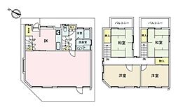 福生市北田園　店舗付き住宅