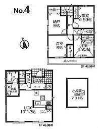 クレアガーデンあきる野市小川全4棟4号棟