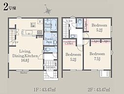 リナージュ瑞穂町箱根ケ崎東松原24−1期全3棟2号棟