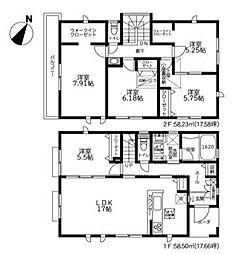 ガルボシティー羽村市緑ヶ丘2丁目2期全1棟