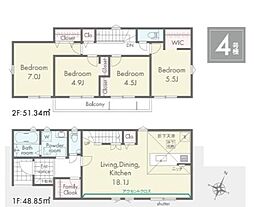 リナージュ瑞穂高根第1期全6棟4号棟