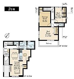 リーブルガーデン福生市福生第8全2棟　2号棟
